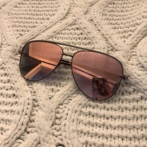 Quay x Desi | High Key Sunglasses in Rose Gold